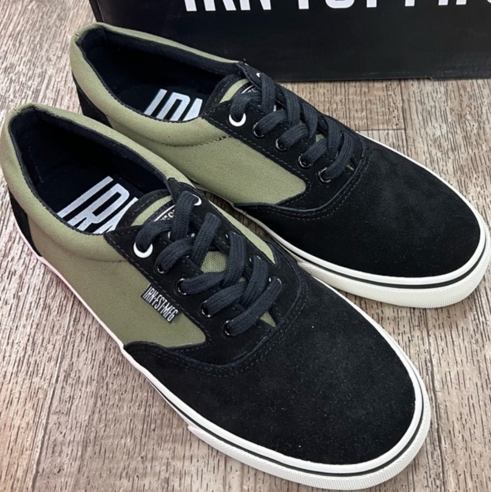 IRON FIST Men's The Kid Suede Canvas Shoes NWOT - 7